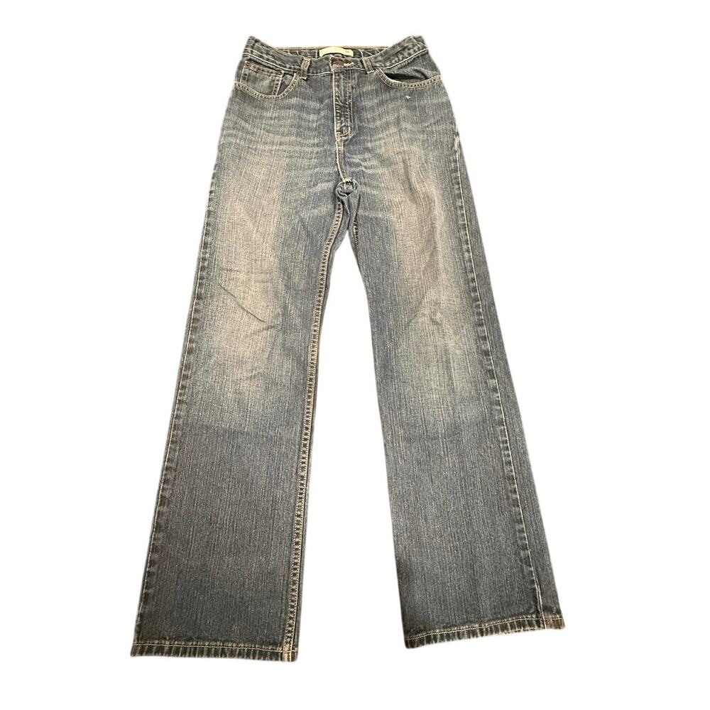 Route 66 Women's High Rise Blue Bootcut Denim Jeans 100% Cotton Size 16R Vintage
